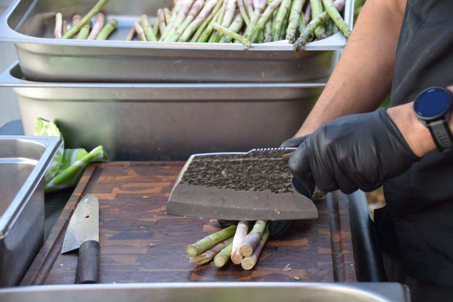 Travail des asperges